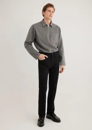 177 Black Comfort Jean Pants