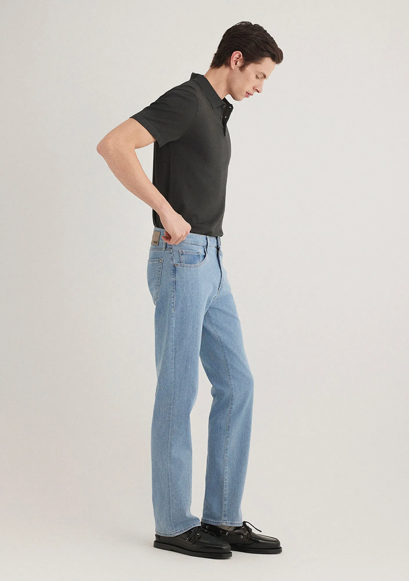 177 Light Blue Strech Jean Pants