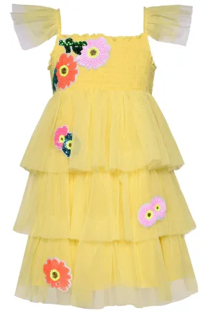 3 Tiered Mesh Tutu Dress || Hannah Banana