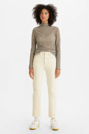 501® Original Cropped Jeans Ecru Booper