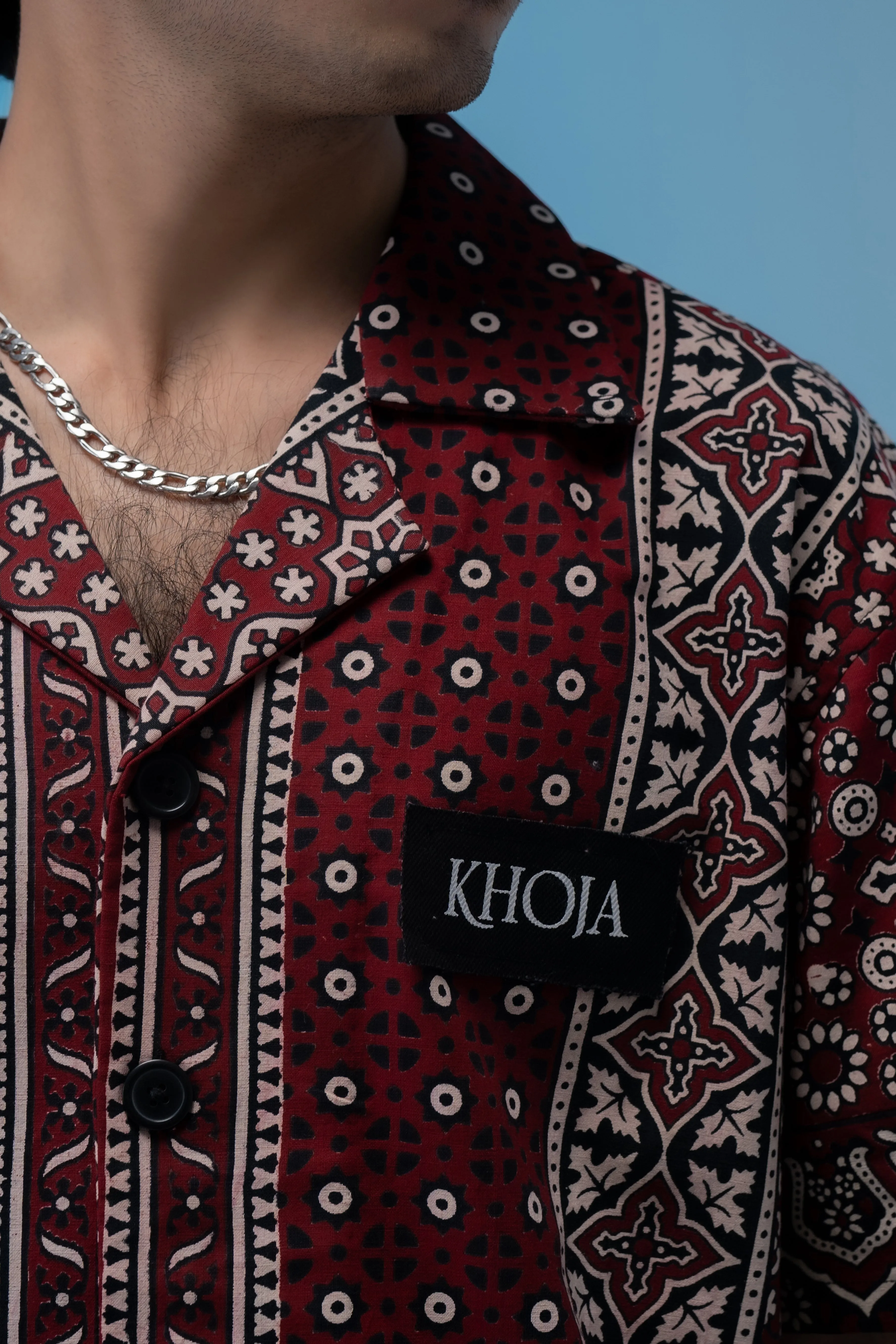 AJRAK HERITAGE BUTTON DOWN