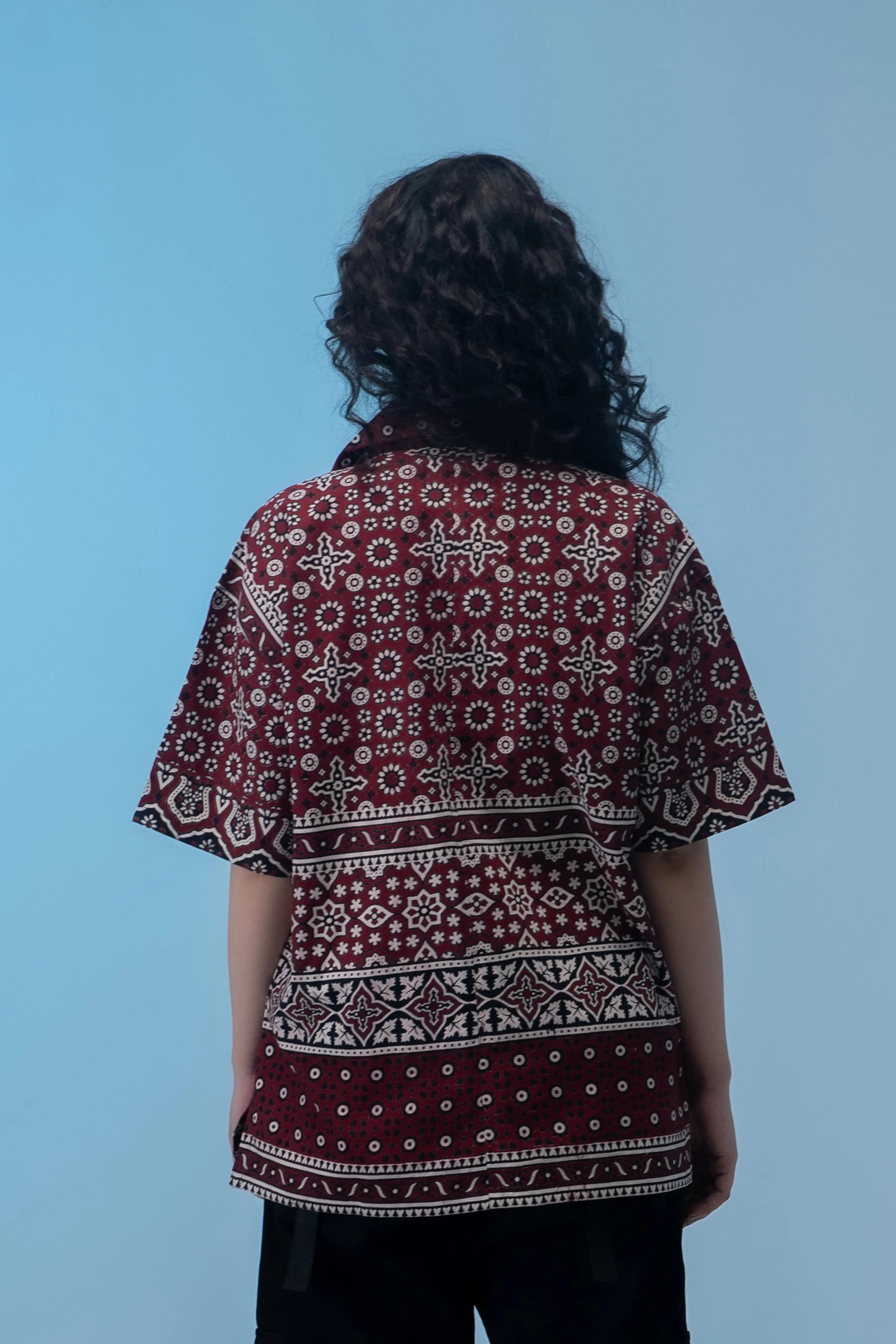 AJRAK HERITAGE BUTTON DOWN