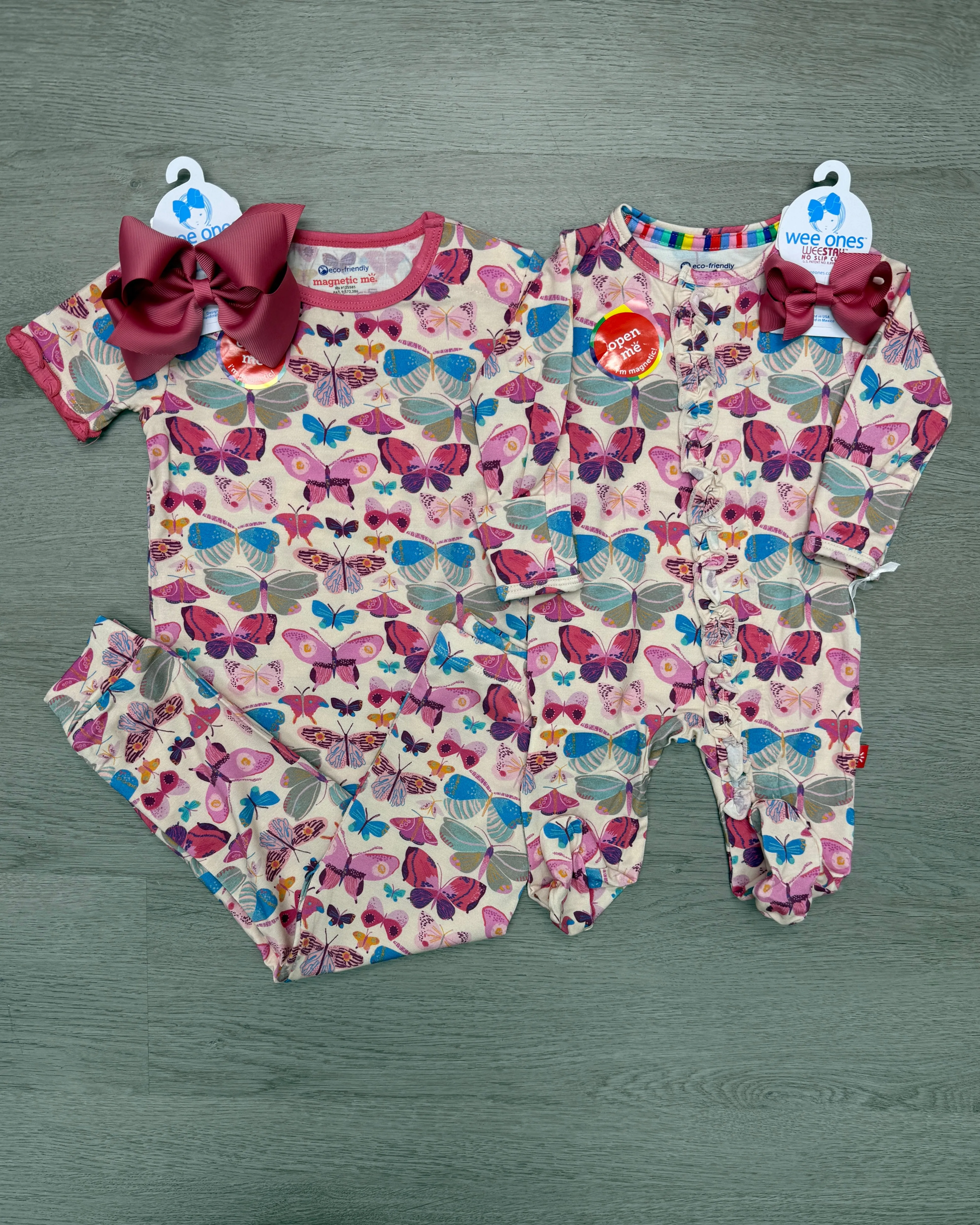All A-Flutter Modal Footie w/ Ruffle