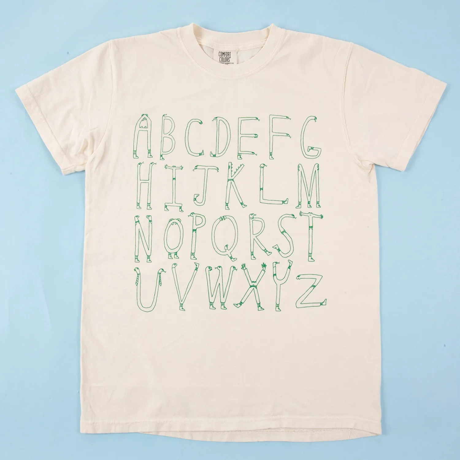 Alphabet Snakes Tee