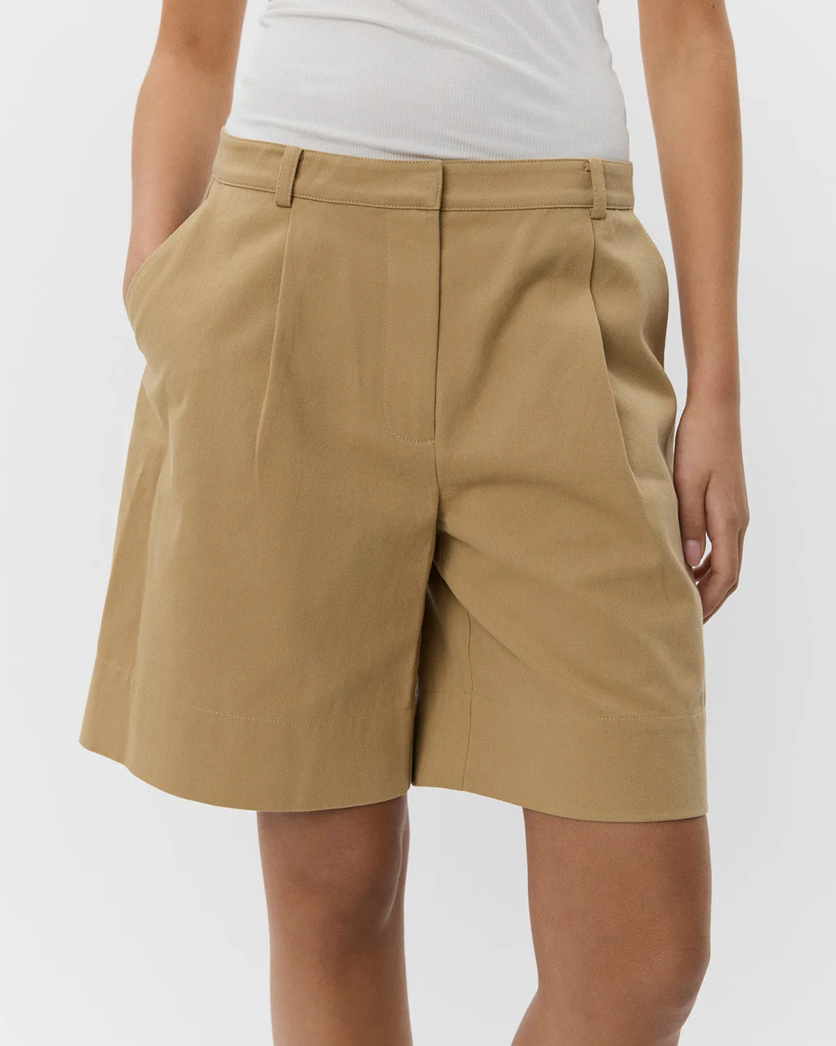 AMELSW SHORTS - Camel