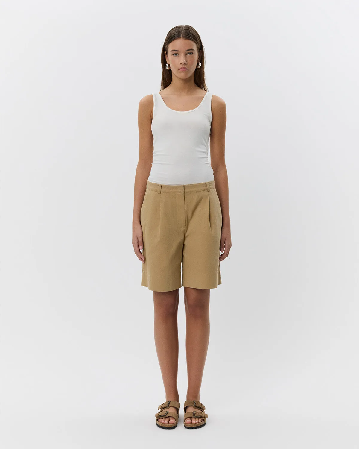 AMELSW SHORTS - Camel