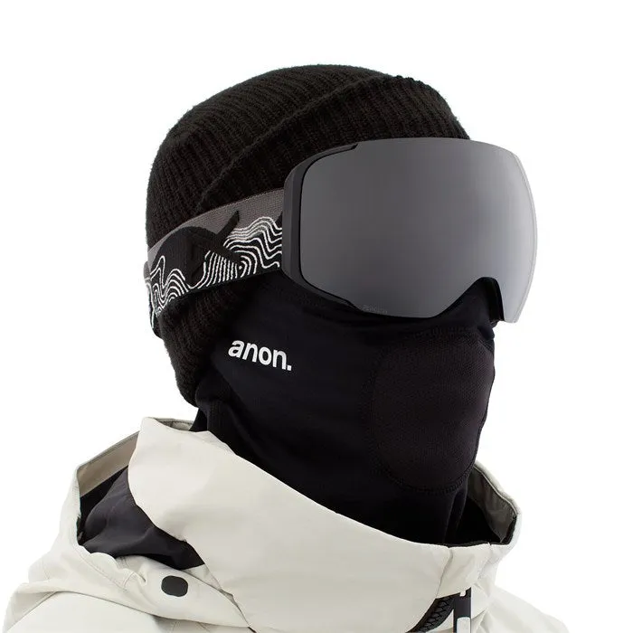 Anon M2 Goggles MFI Face mask & Spare Lens Mens 2022 Atlas Black / Perceive Sunny Onyx Lens