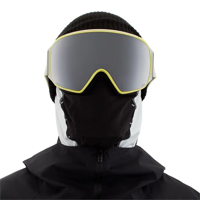 Anon M4 Toric Goggles MFI Face Mask & Spare Lens Mens 2022 Grey / Perceive Sunny Onyx Lens