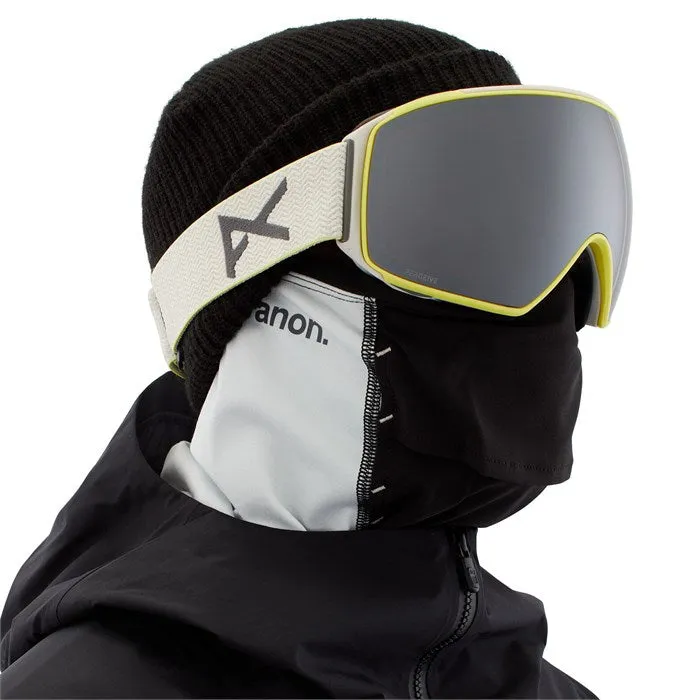 Anon M4 Toric Goggles MFI Face Mask & Spare Lens Mens 2022 Grey / Perceive Sunny Onyx Lens