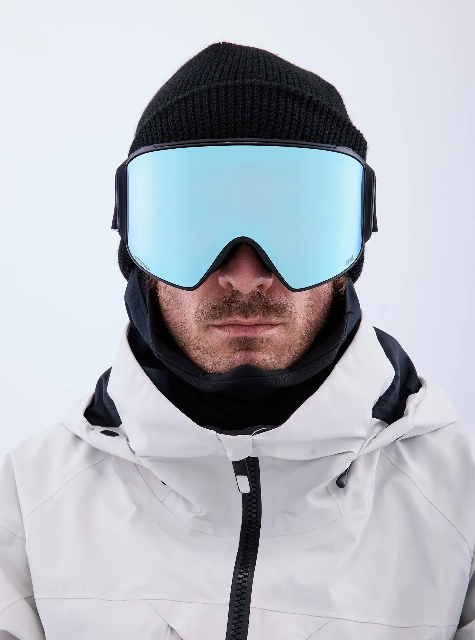 Anon M4 Toric Goggles MFI Face Mask & Spare Lens Mens 2023 Black / Perceive Variable Blue Lens
