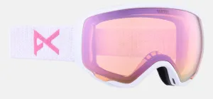 Anon WM1 Goggles MFI Face mask & Spare Lens Womens 2023 White / Perceive Cloudy Pink Lens