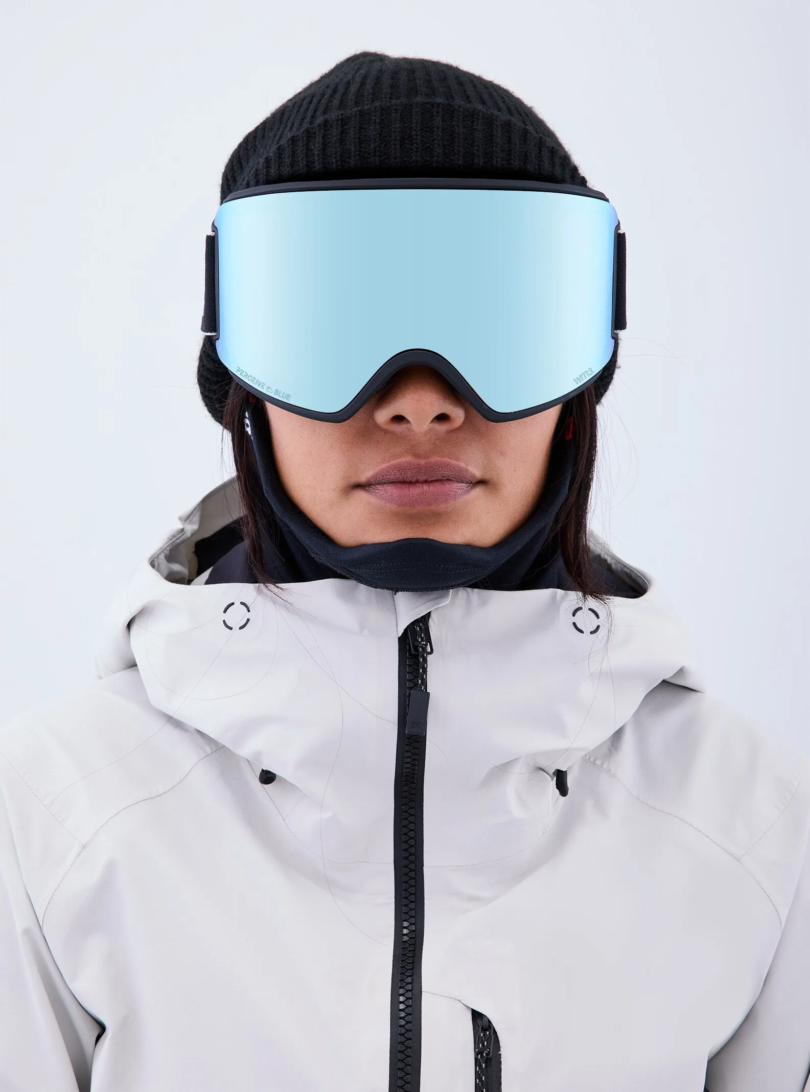 Anon WM3 Goggles MFI Face Mask & Spare Lens Womens 2023 Black / Perceive Variable Blue Lens