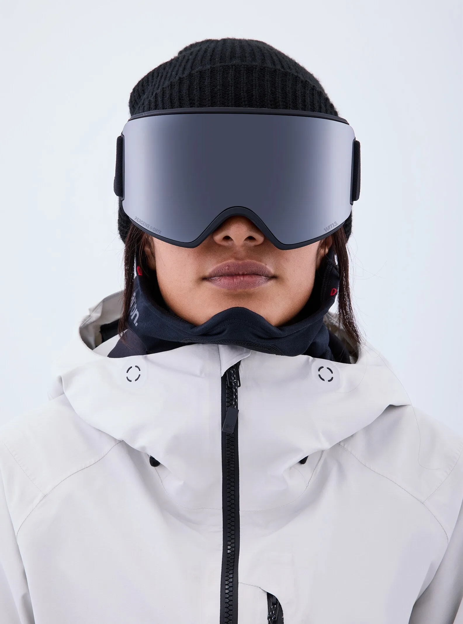 Anon WM3 Goggles MFI Face Mask & Spare Lens Womens 2023 Smoke / Perceive Sun Onyx Lens