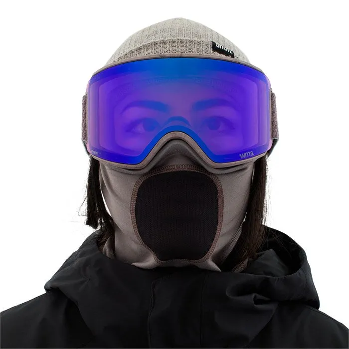 Anon WM3 Goggles MFI Face Mask & Spare Lens Womens Womens 2022 Purple / Perceive Variable Violet