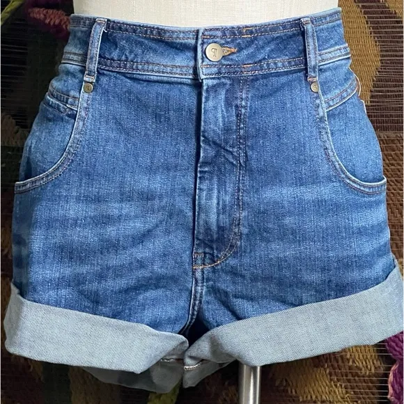 Anthropologie Pilcro Denim Shorts 32