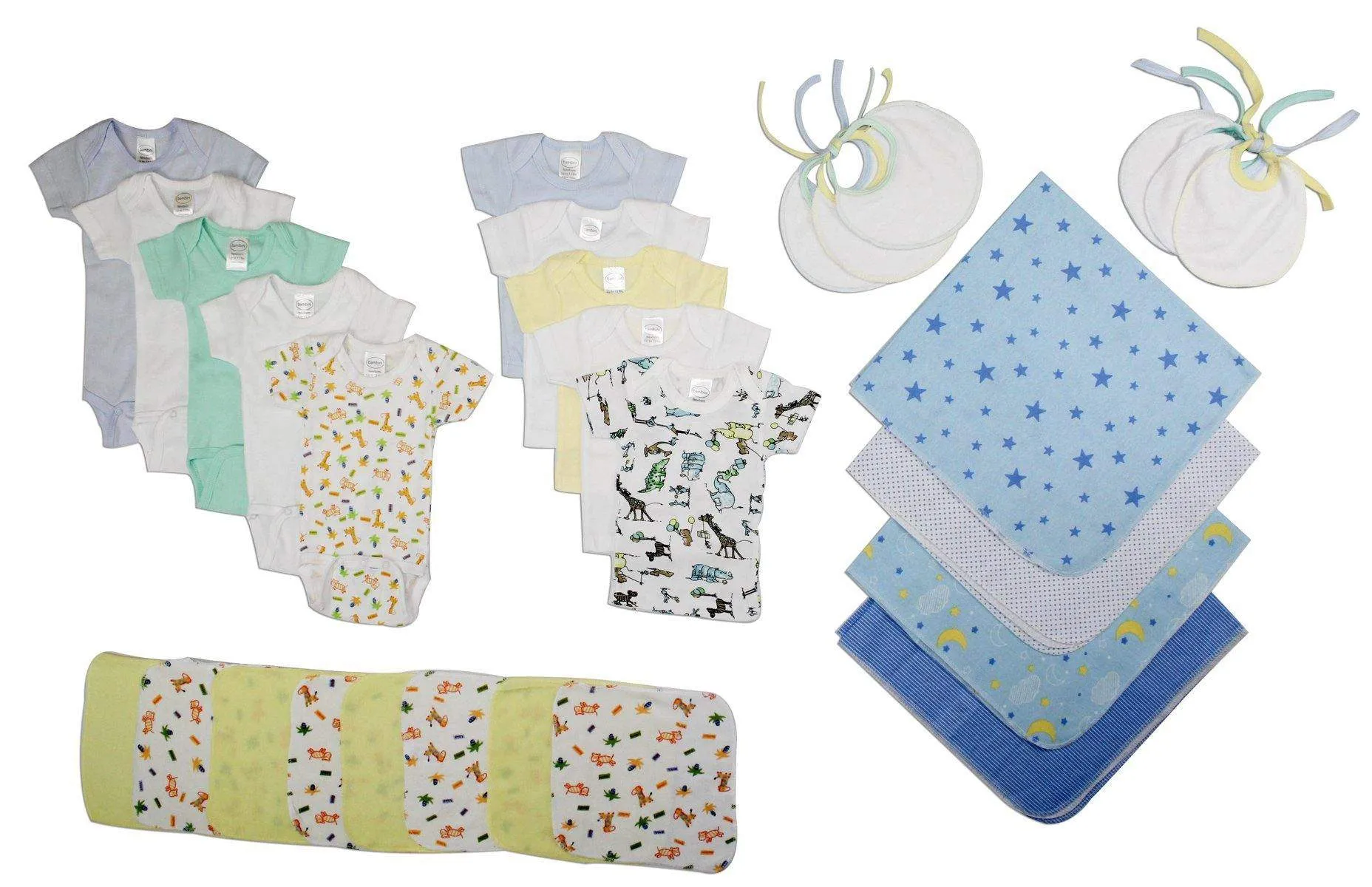 Bambini Boys' 28 Piece Layette Set (NB,S,M,L)