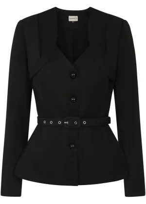 Banned Scarlett 40's Blazer Jasje Zwart