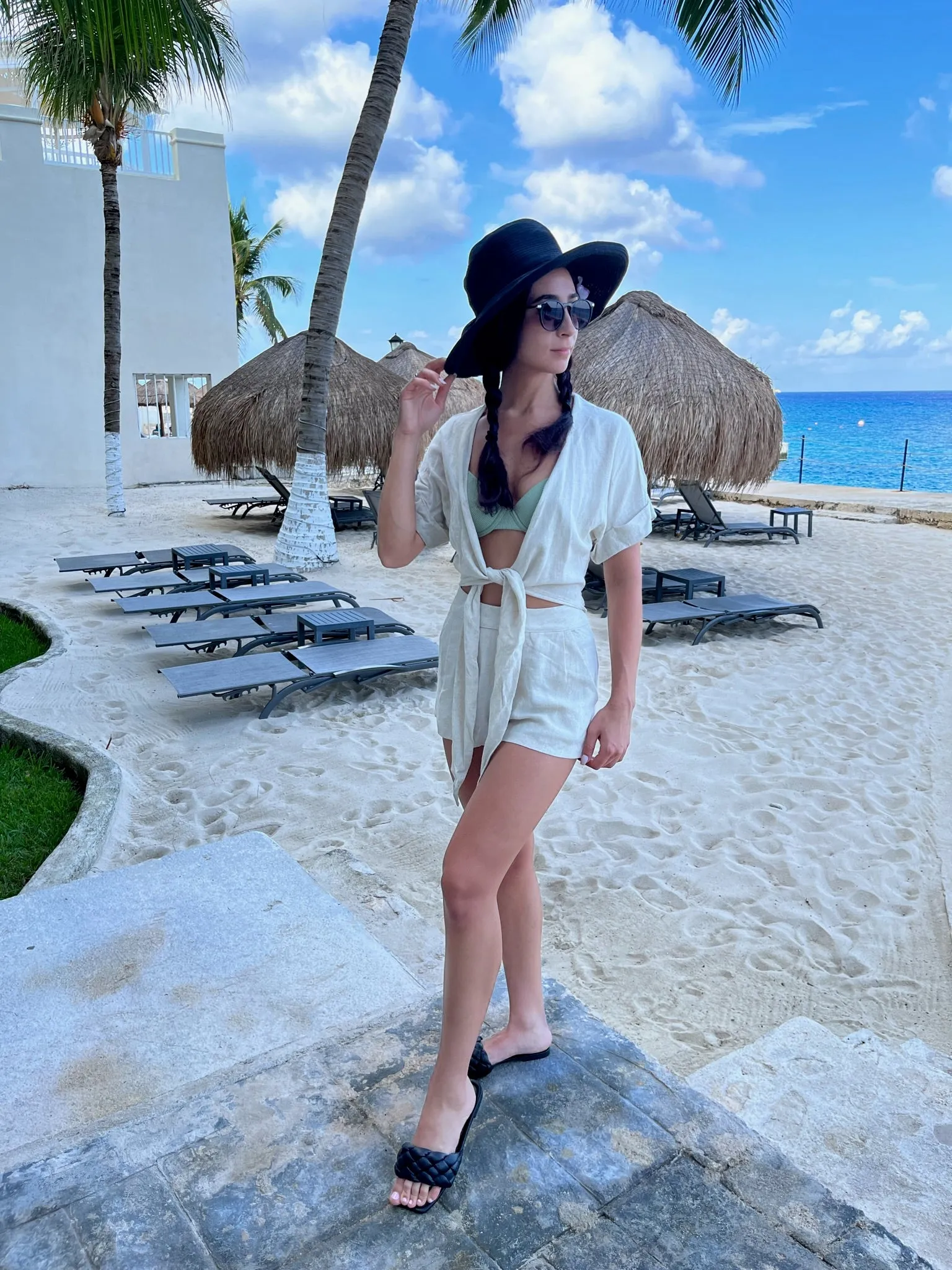 Beach Bum Two Piece Cover Up-FINAL SALE