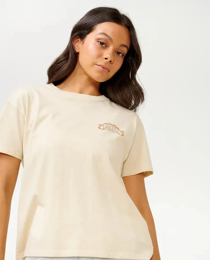 Beach Party Relaxed Tee - Off White