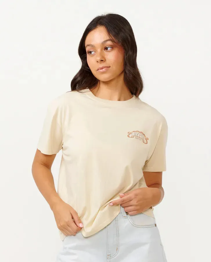 Beach Party Relaxed Tee - Off White