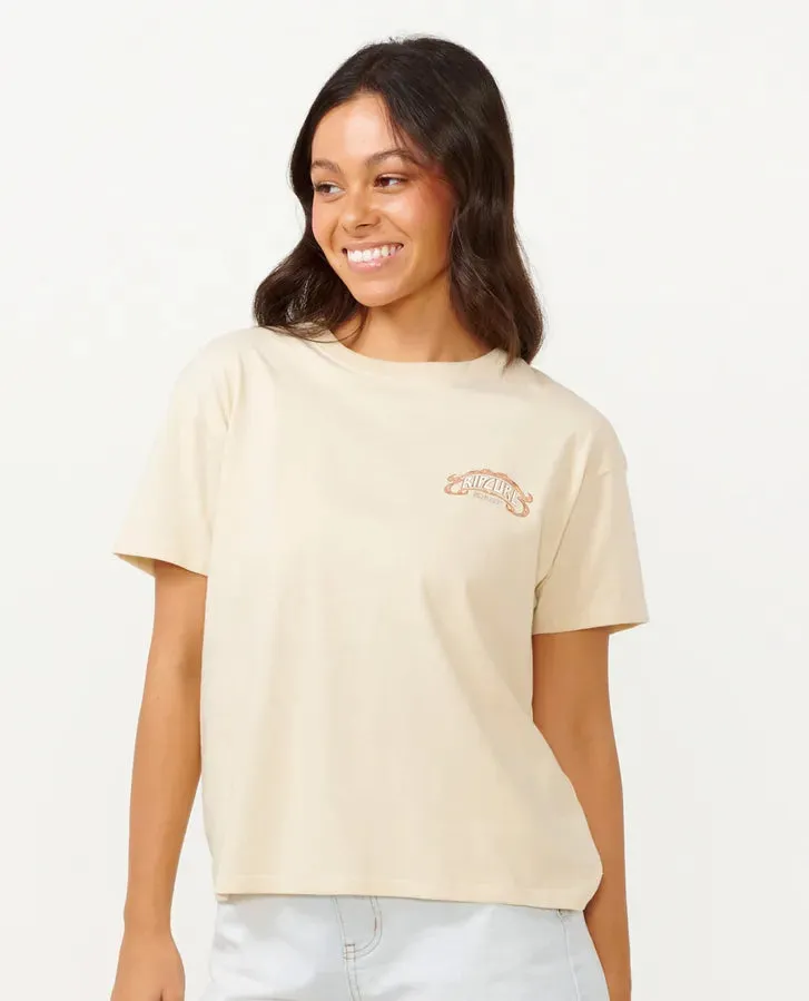 Beach Party Relaxed Tee - Off White