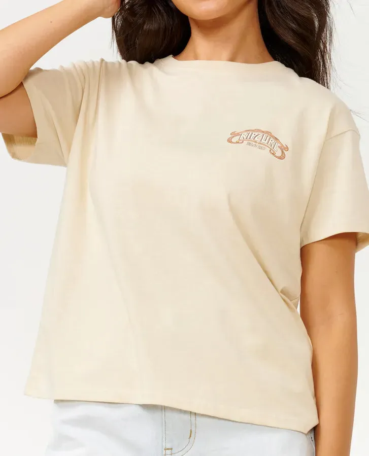 Beach Party Relaxed Tee - Off White