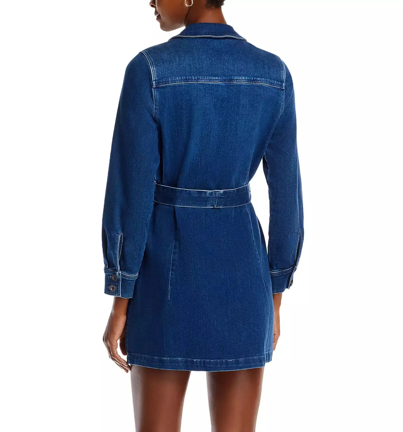 Bella Dahl Kennedy Flap Pocket Denim Shirt Dress