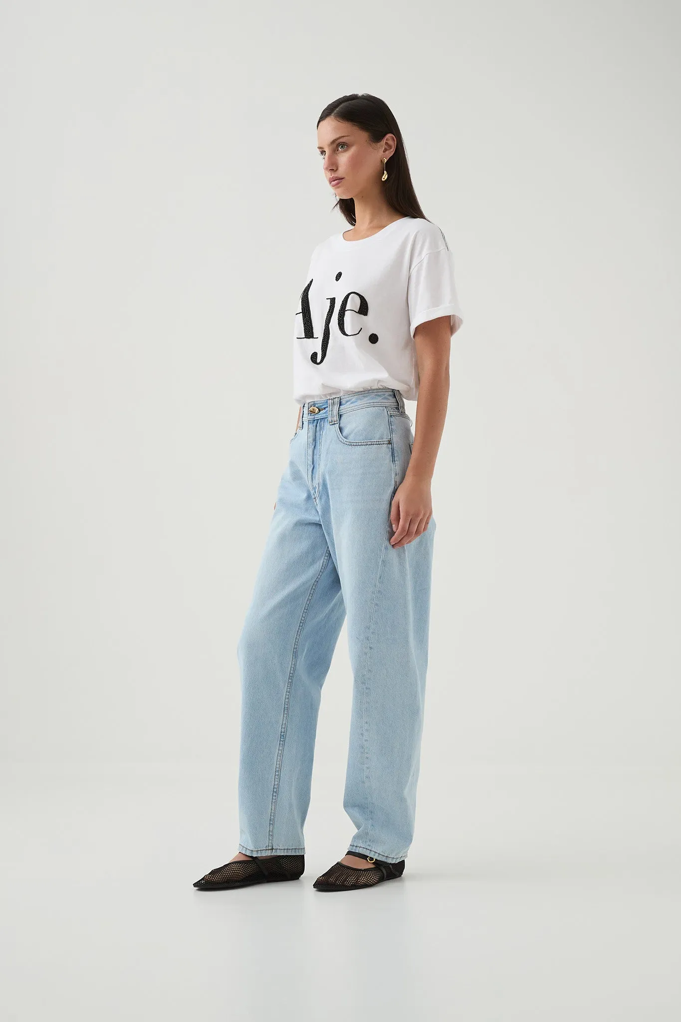 Beyond Embellished Logo Tee