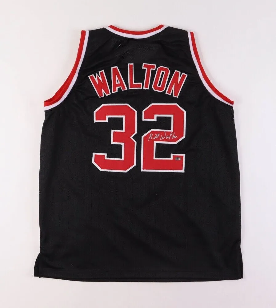 Bill Walton Signed Portland Trail Blazers Jersey Inscr "HOF '93" (Schwartz COA)