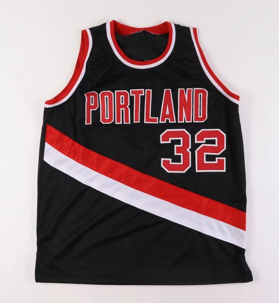 Bill Walton Signed Portland Trail Blazers Jersey Inscr "HOF '93" (Schwartz COA)