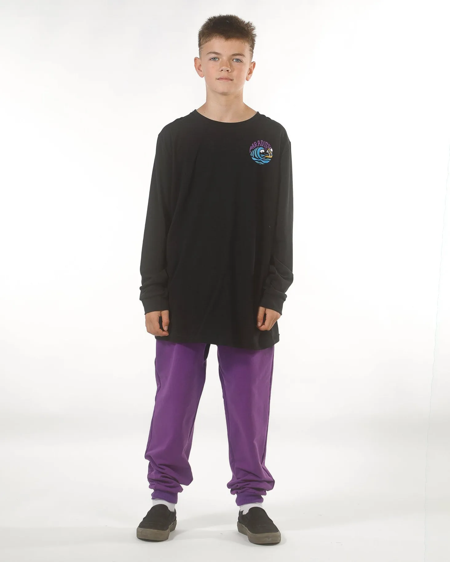 Black Paradise L/S Tee