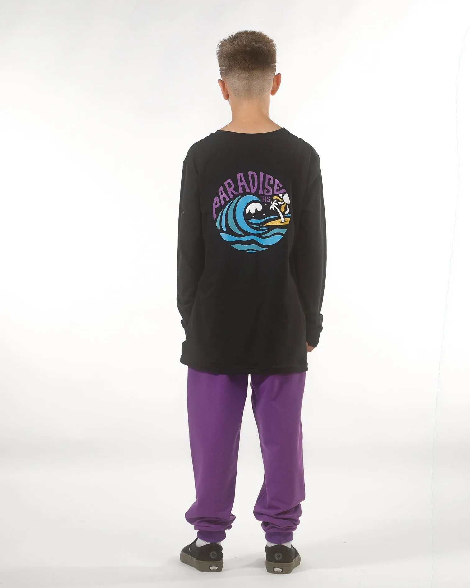 Black Paradise L/S Tee