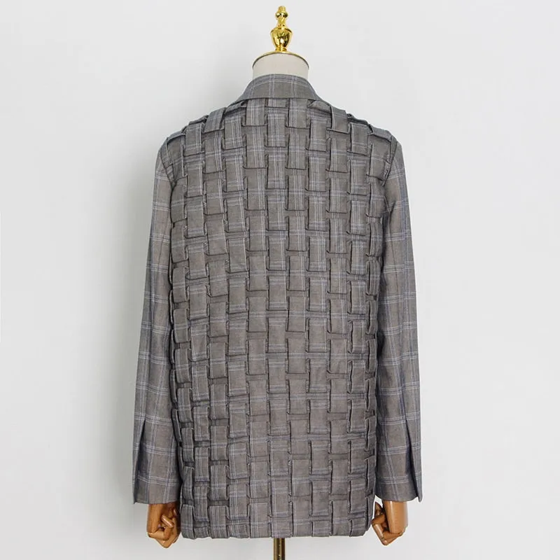BLAZER JACKET "WOVEN"