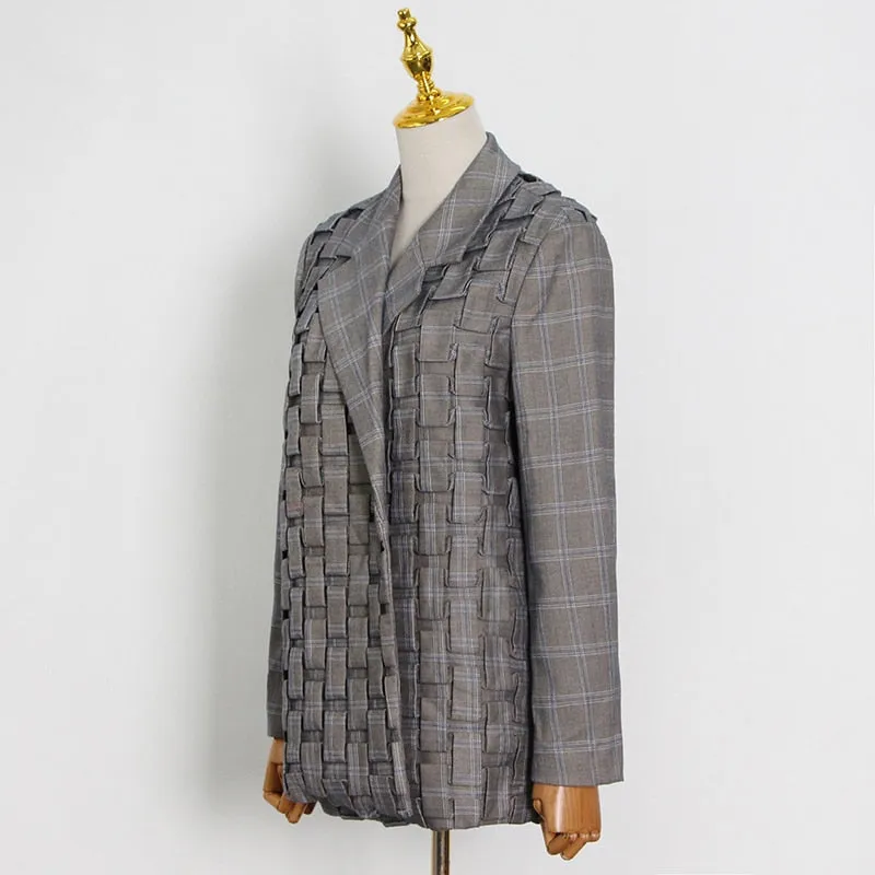 BLAZER JACKET "WOVEN"