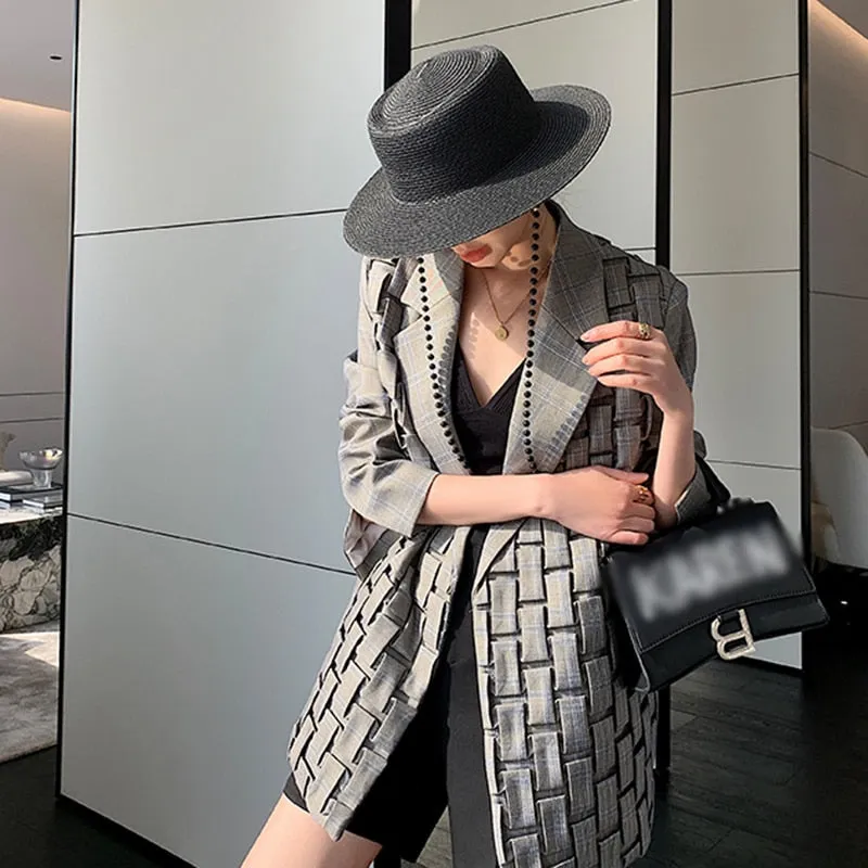 BLAZER JACKET "WOVEN"