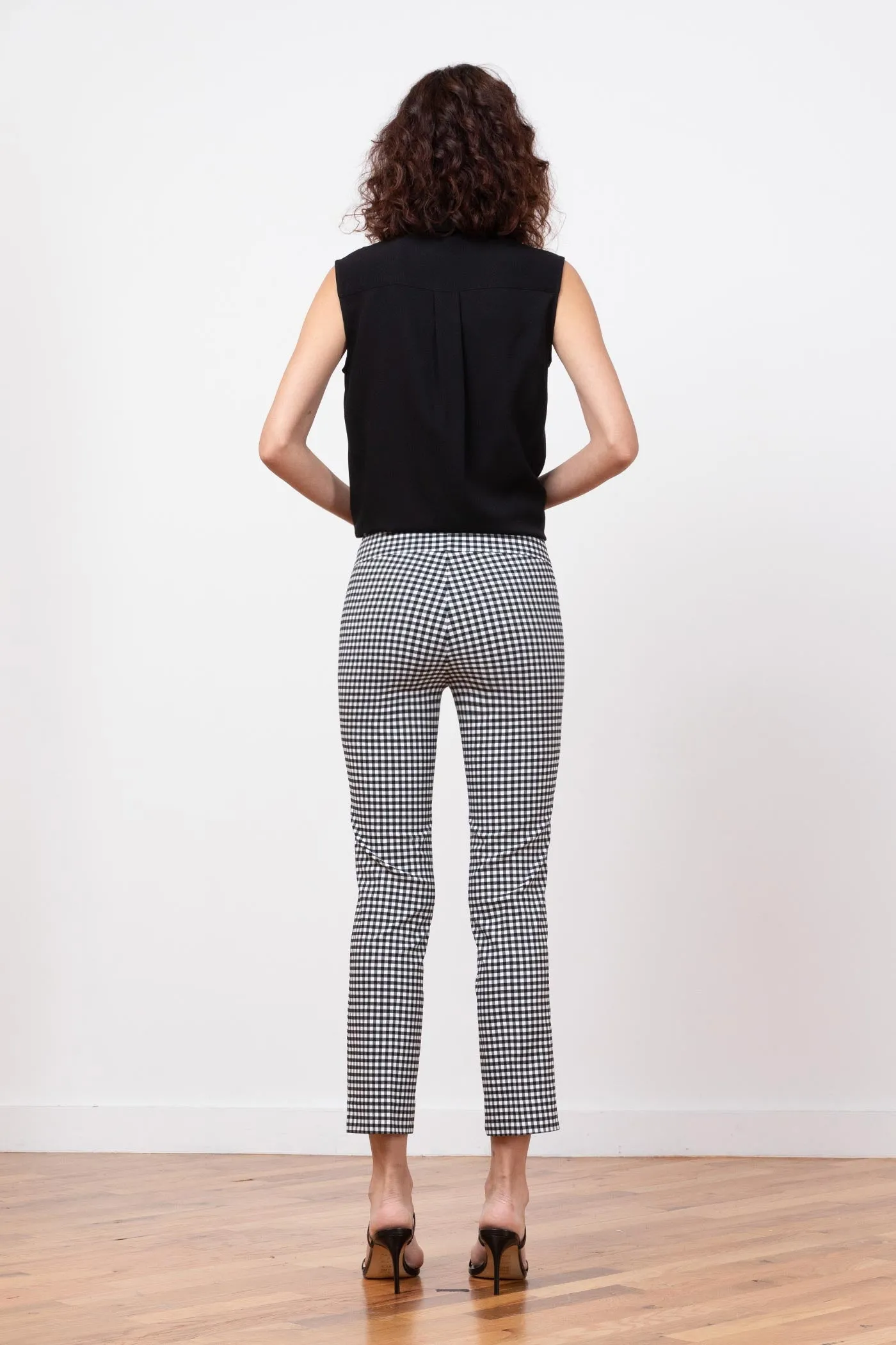 BRIGITTE Check Black