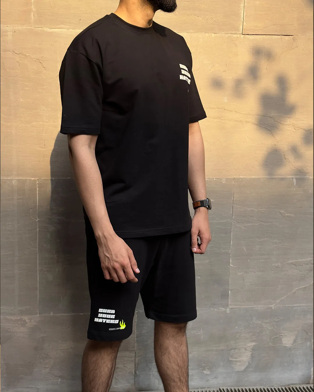 Burn Your Haters Tee   Shorts