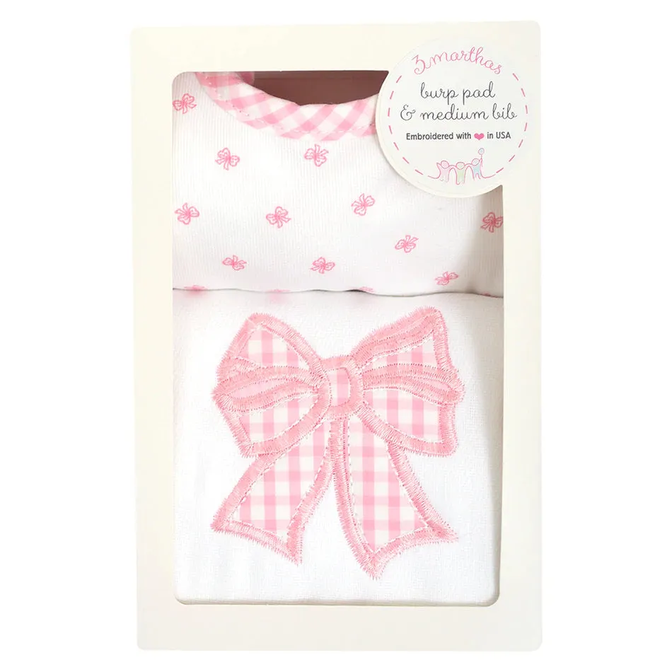 Burp Cloth & Bib Box Sets