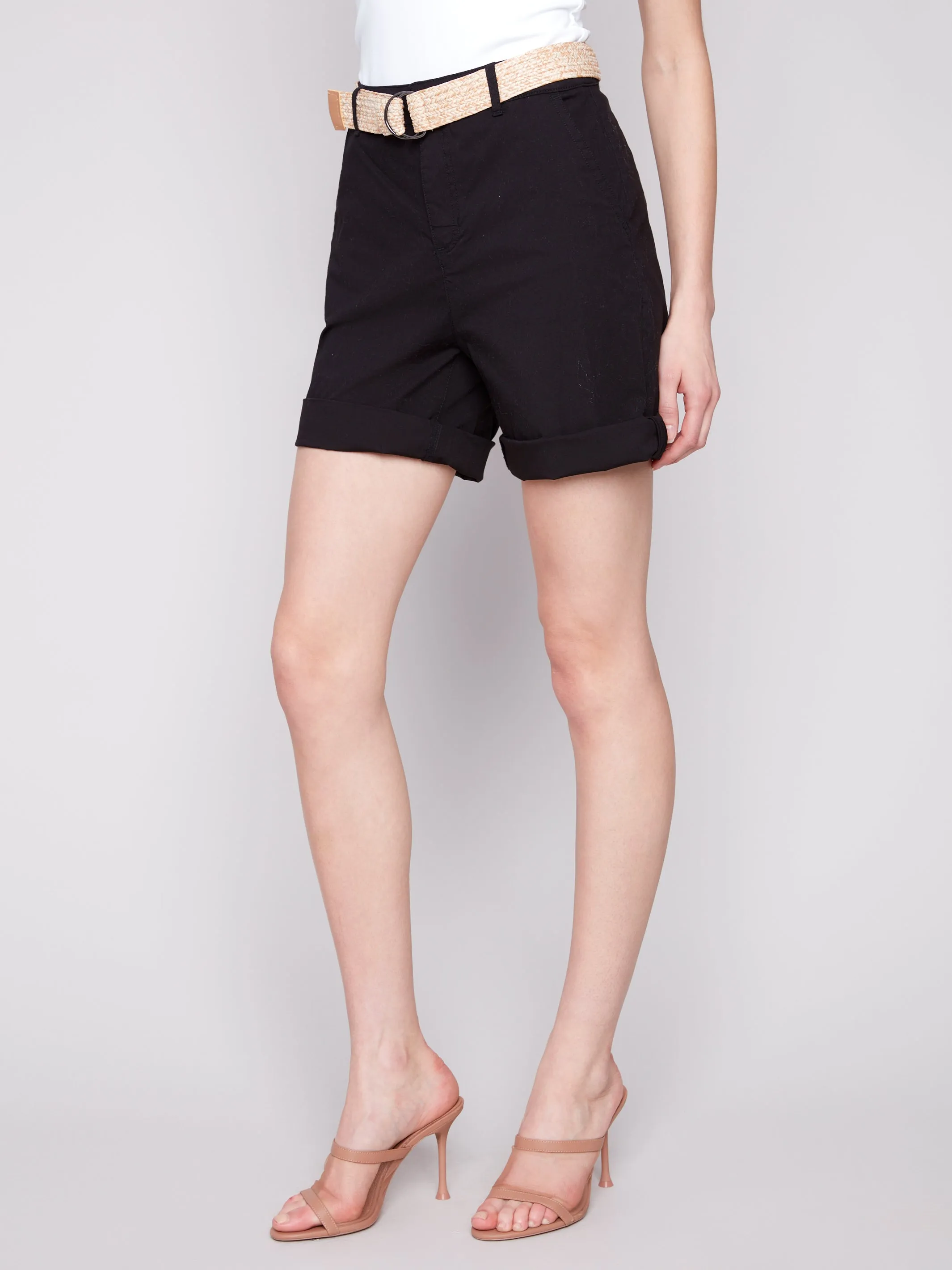 CB Cuffed Short W/Belt