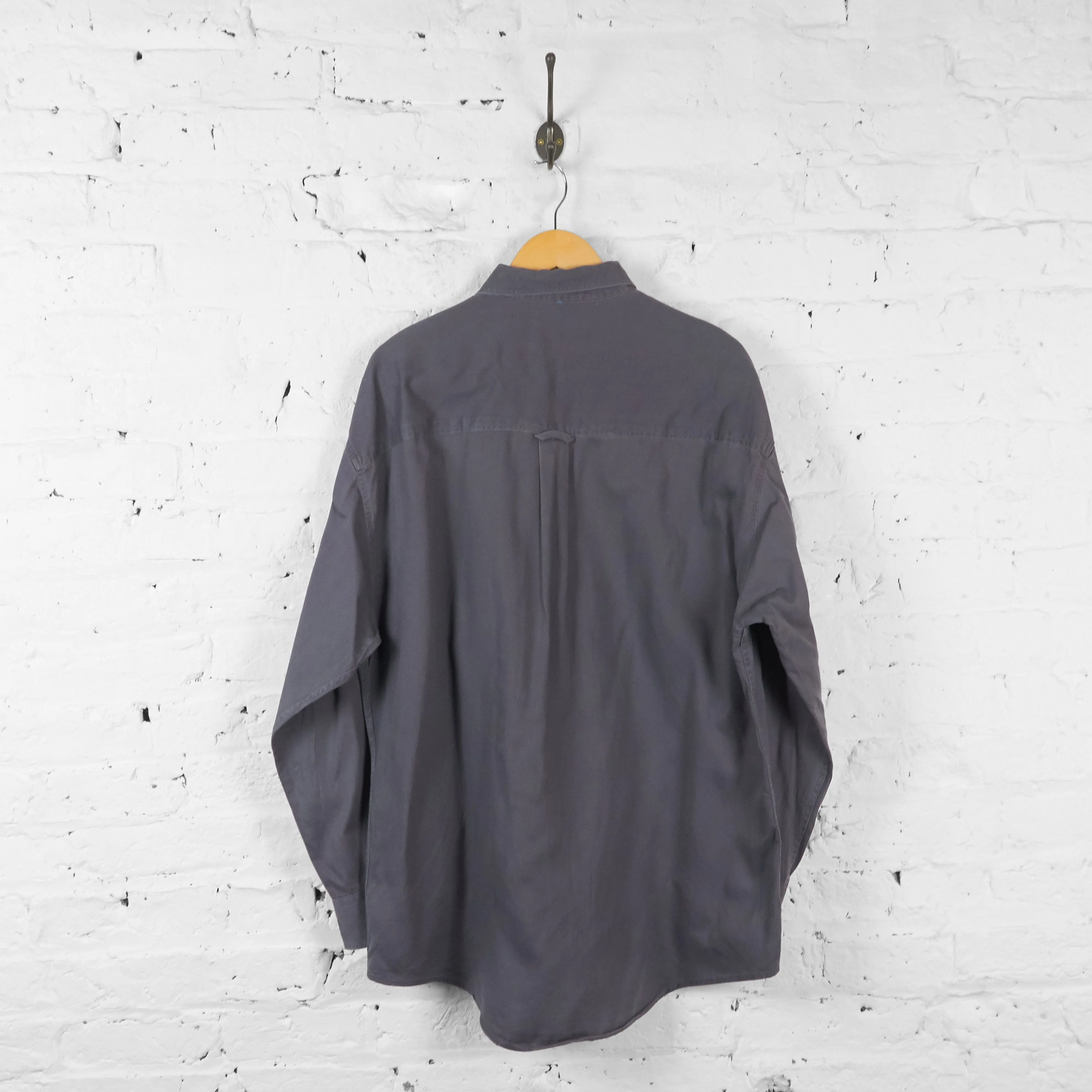 Chaps Ralph Lauren 90s Shirt - Grey - L