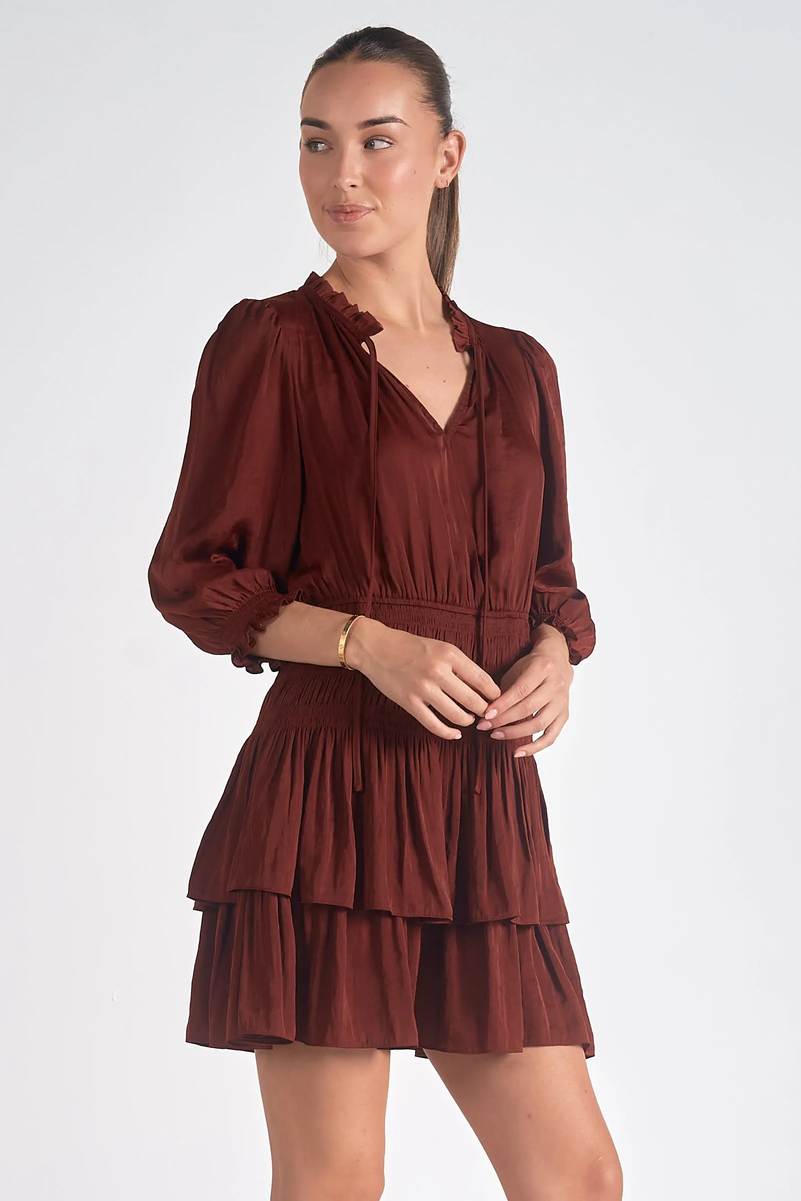 Charlotte Ruffle Dress