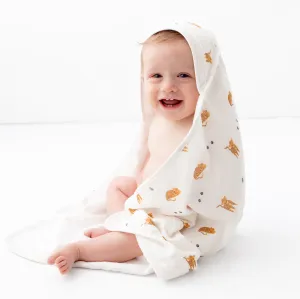 Cheetah Hooded Towel Set