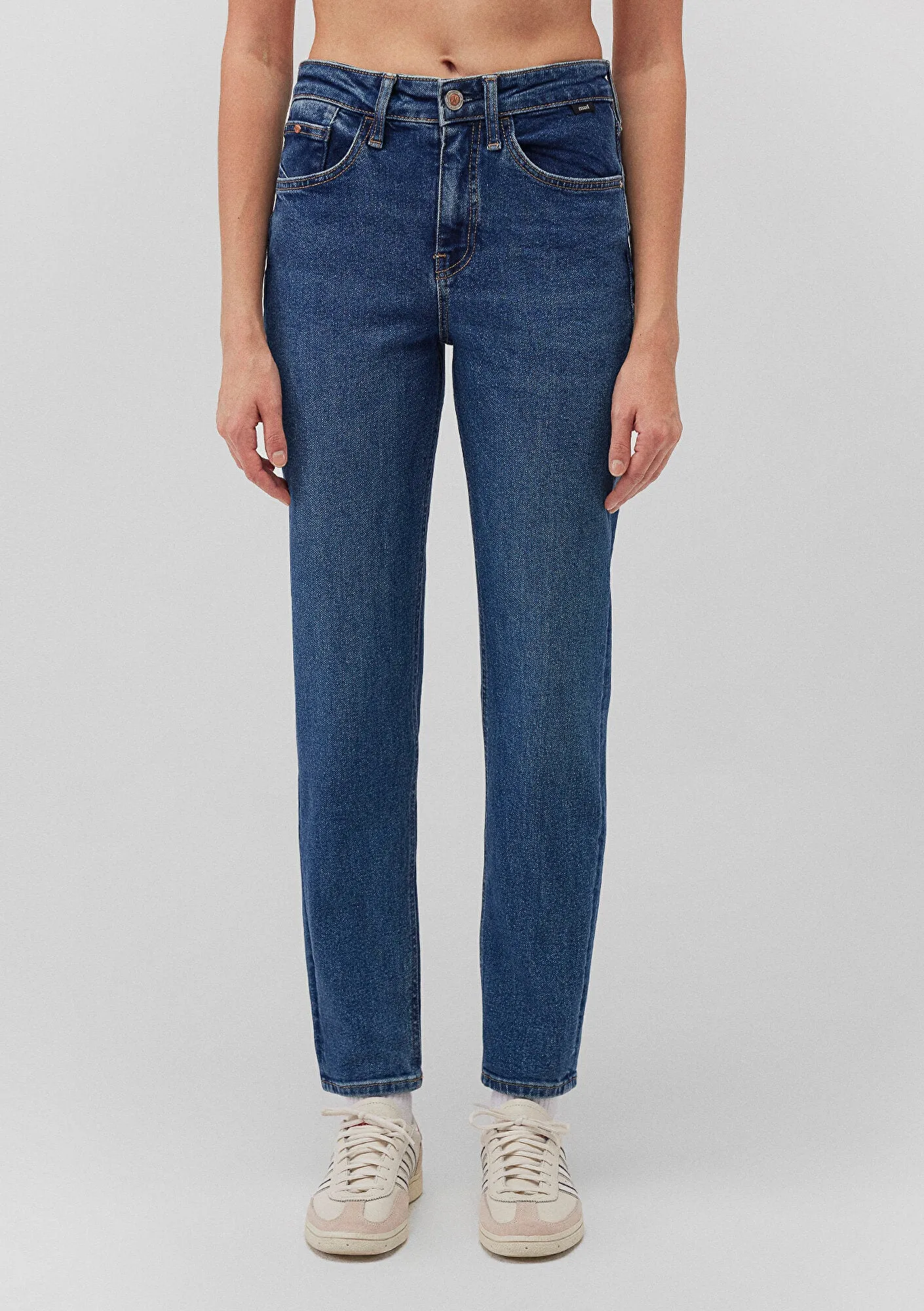 Cindy Mid Brushed College Jean Pants