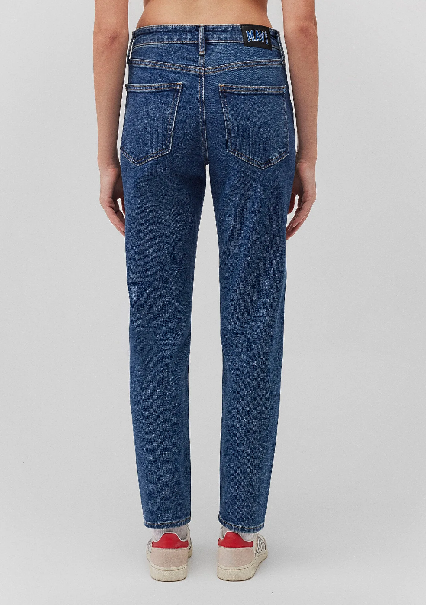 Cindy Mid Brushed College Jean Pants