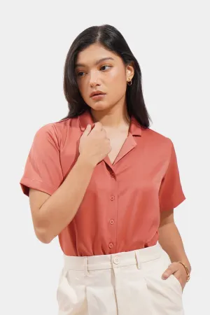 Closet Staples Button Down Satin Shirt