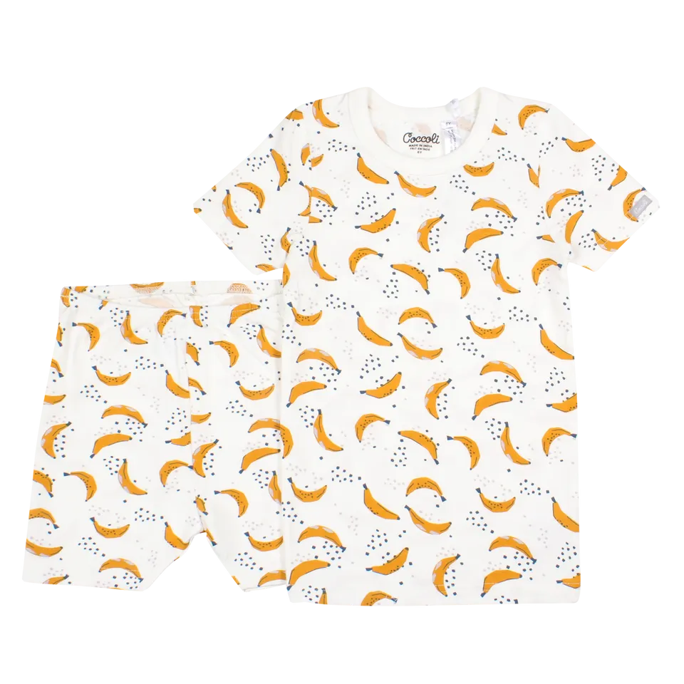 Coccoli Infant Short Pyjama Bananas