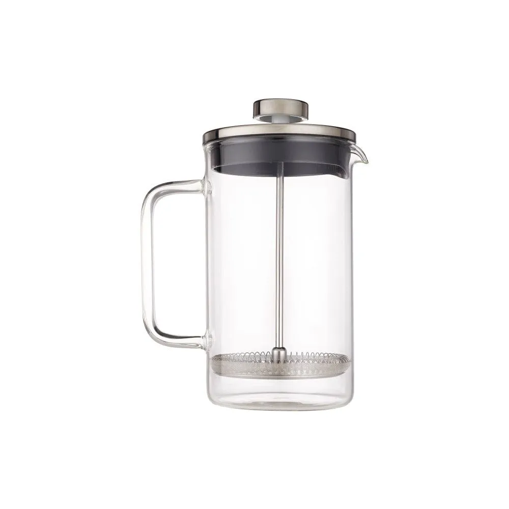 Consol Cadiz Borosilicate Glass Coffee Plunger With S/steel Lid And Knob, 600ml 41401