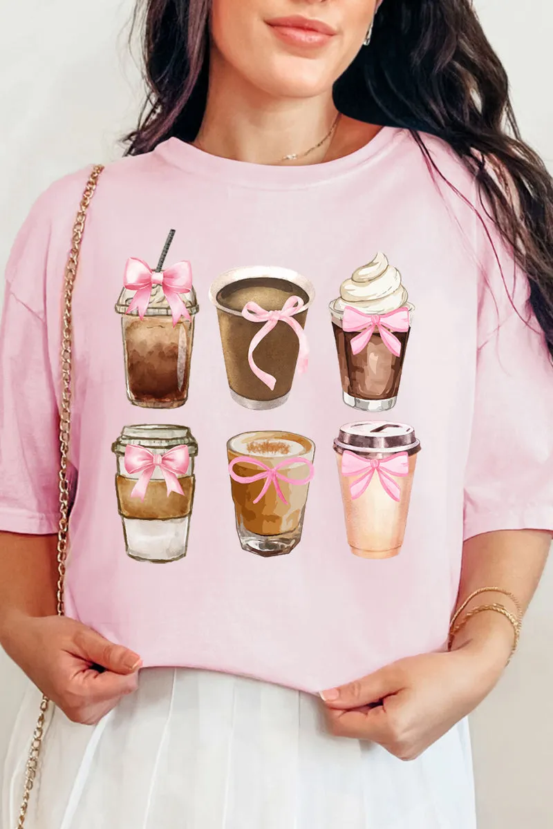 Coquette Coffee Comfort Colors Adult Ring-Spun Cotton Tee