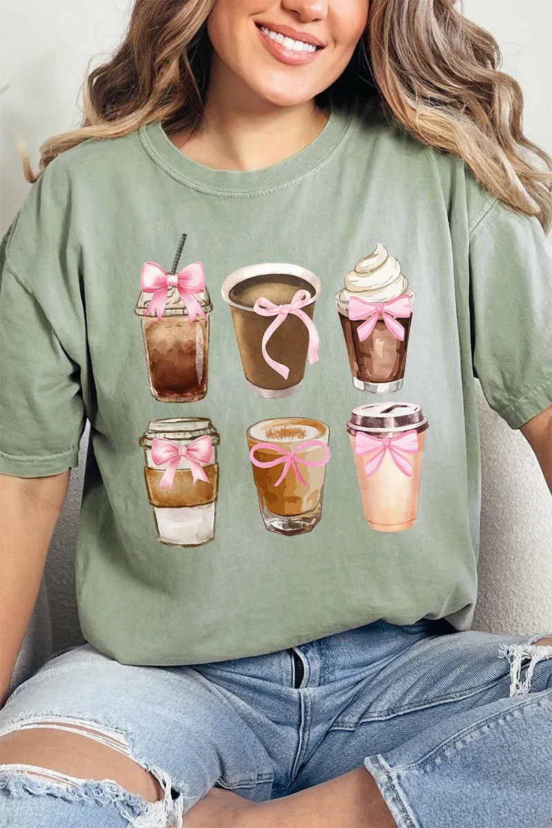 Coquette Coffee Comfort Colors Adult Ring-Spun Cotton Tee
