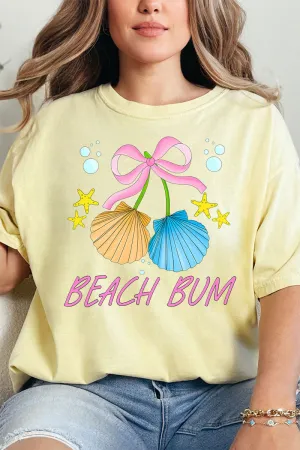Coquette Shell Beach Bum Comfort Colors Adult Ring-Spun Cotton Tee